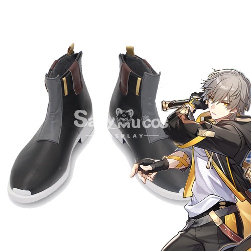Game Honkai: Star Rail Cosplay Trailblazer Caelus Male Cosplay Shoes - 45