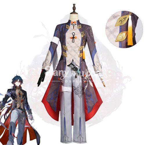 【In Stock】Game Honkai: Star Rail Cosplay Stellaron Hunters Blade Cosplay Costume Plus Size - XL