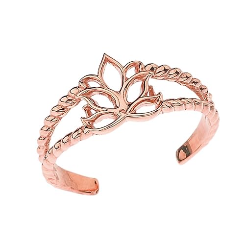 Rose Gold Toe Ring