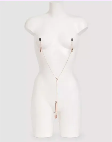 Fifty Shades Freed All Sensation Nipple and Clitoral Chain