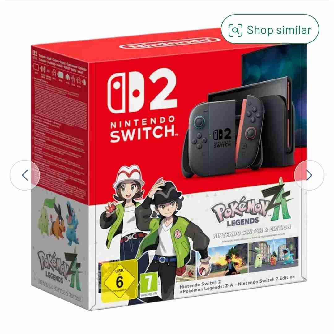 Buy Nintendo Switch 2 Console & Pokémon Legends Z-A Game Bundle | Nintendo Switch 2 consoles | Argos