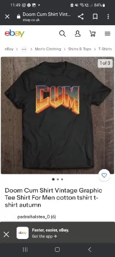 Cum doom shirt