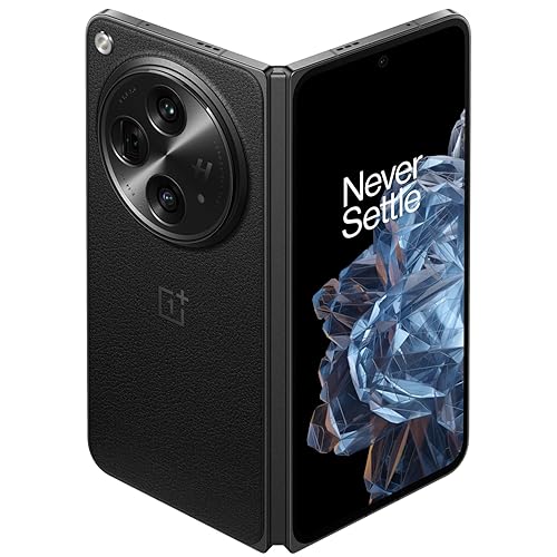 OnePlus Open, 16GB RAM+512GB, Dual-SIM, Voyager Black, US Factory Unlocked Android Smartphone, 4805 mAh Battery, 67W Fast Charging, Hasselblad Camera, 120Hz Fluid Display - Voyager Black - Phone