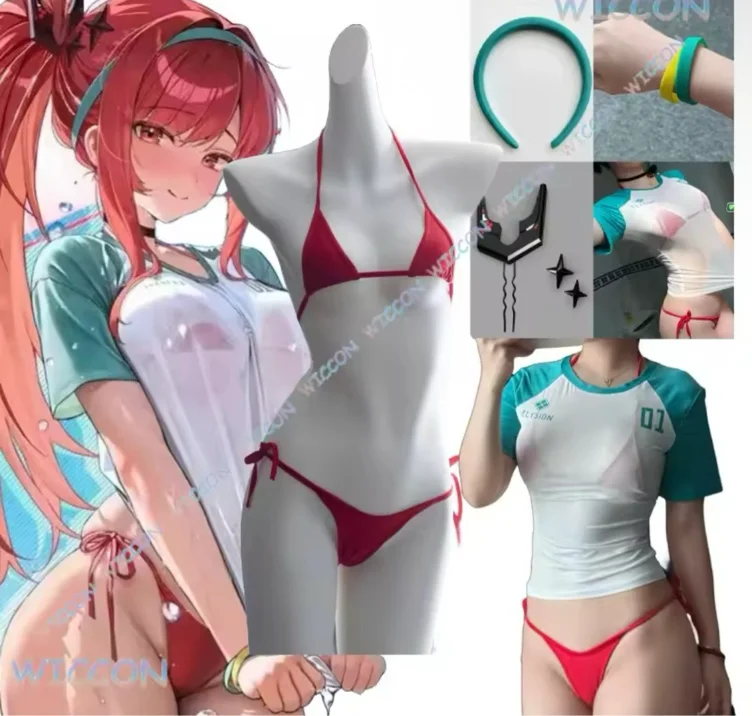 Rapi Red Hood Swimsuit