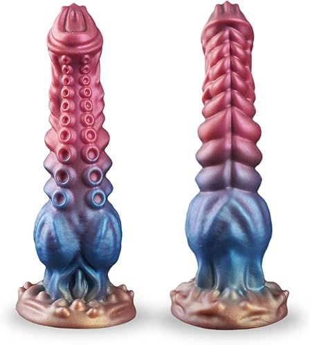 9.7in Monster Dildo Tentacle Dildo, Dragon Dildo Horse Dildo Thick Dildo, Fantasy Dildo Anal Dildo Knot Dildo, Huge Dildo Dog Dildo Big Dildo, Alien Dildo Adult Sex Toys for Gay Men Women