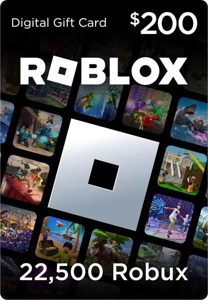 Roblox Digital Gift Card - 22,500 Robux [Includes Exclusive Virtual Item] [Online Game Code] - 200