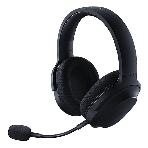 Razer Barracuda X Wireless Gaming & Mobile Headset (PC, PlayStation, Switch, Android, iOS): 2.4GHz Wireless + Bluetooth - Lightweight - 40mm Drivers - Detachable Mic - 50 Hr Battery - Black - Classic Black - Barracuda X - Headset