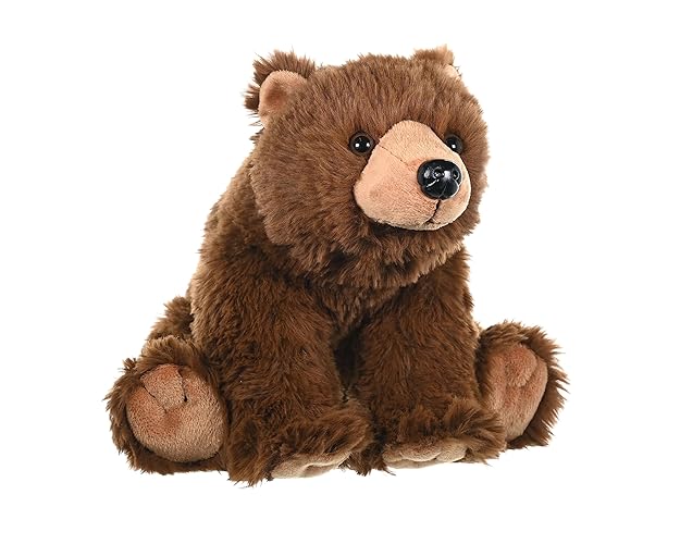 Wild Republic Brown Bear Plush, Stuffed Animal, Plush Toy, Gifts for Kids, Cuddlekins 12 Inches