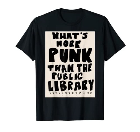 What's More Punk Than The Public Library T-Shirt - Women - Royal Blue - 3X-Large