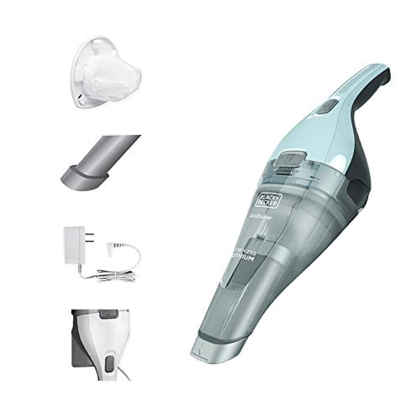 beyond by BLACK+DECKER dustbuster® - Handheld Vacuum Cleaner - Cordless, Icy Blue - Mini Vacuum Cleaner (Model Number: HNVC215B12AEV)