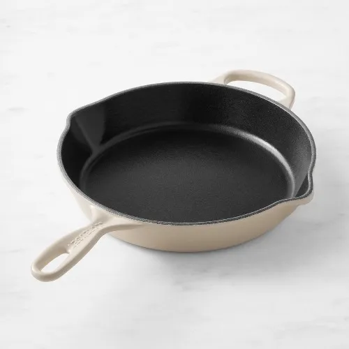 Williams Sonoma-Le Creuset Signature Enameled Cast Iron Deep Skillet