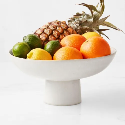 WS - Cyprus Reactive Glaze Fruit Bowl