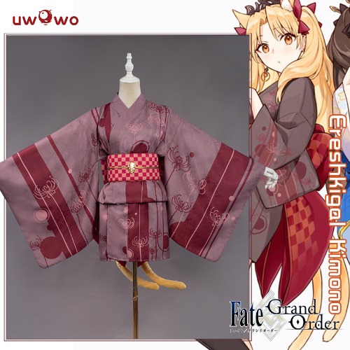 Ereshkigal Women Kimono Cosplay Costume