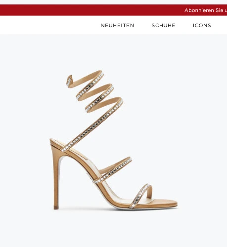 Rene Caovilla® Official | Italian Jewel Shoes for Women