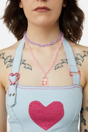 Gummy Bear Necklace | Pink