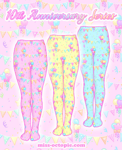 Octopie's 10th Anniversary Tights or Leggings