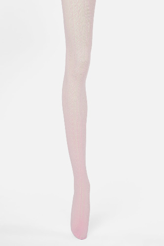 Lacey Tights | Pale Pink