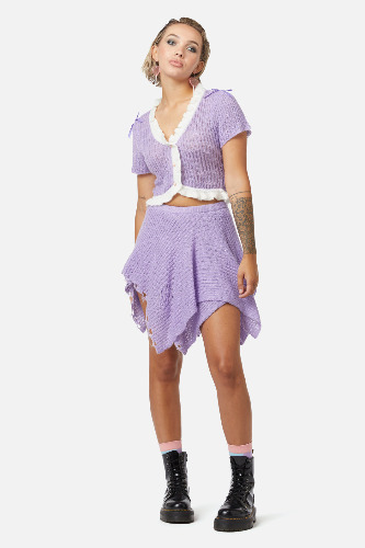 Unclear New World Cardi | 14 / Purple