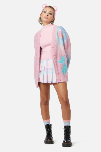 Abyss Fluffy Cardi | XL / Multi