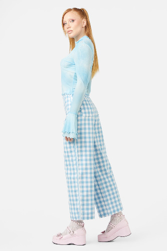 Sky Gradient Mesh Top | 14 / Blue