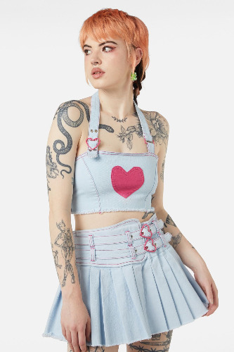 Kewties Heart Corset | 14 / Blue
