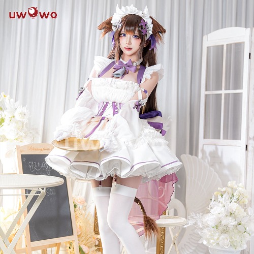 【In Stock】Uwowo Azur Lane Fanart Kashino Maid Boudoir Cosplay Costume - 【In Stock】XXXL