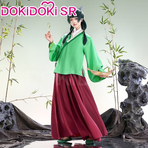 【Partial Size Ready For Ship】【Size XS-4XL】DokiDoki-SR Anime The Apothecary Diaries Cosplay Maomao Costume Mao Mao | L-Ready For Ship