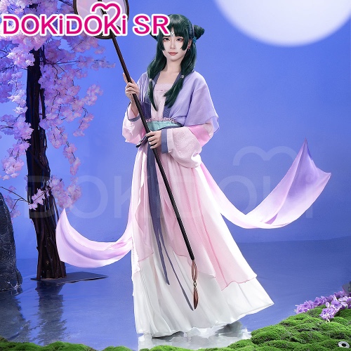 【Size XS-3XL】DokiDoki-SR Anime The Apothecary Diaries Cosplay Maomao Costume Mao Mao MOON FAIRY | L-Order Processing Time Refer to Description Page