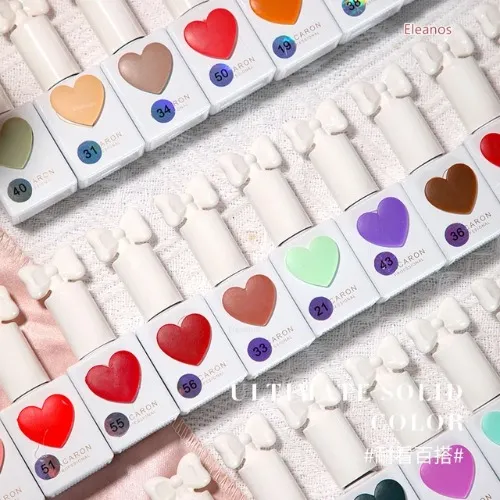 58 Piece Set Gel Nail Color