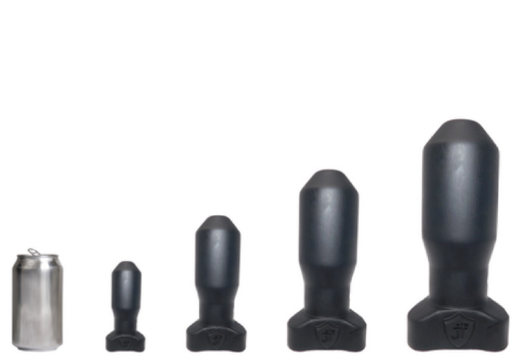 John Thomas® ANAL BOMB Platinum Silicone Butt Plug