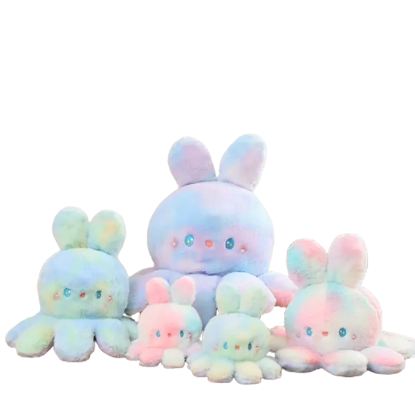 Reversible Octorabbit Plush (2 Variants, 3 Sizes)