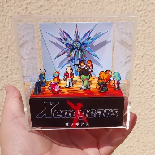 Xenogears (Ending) - 3D Cube Diorama