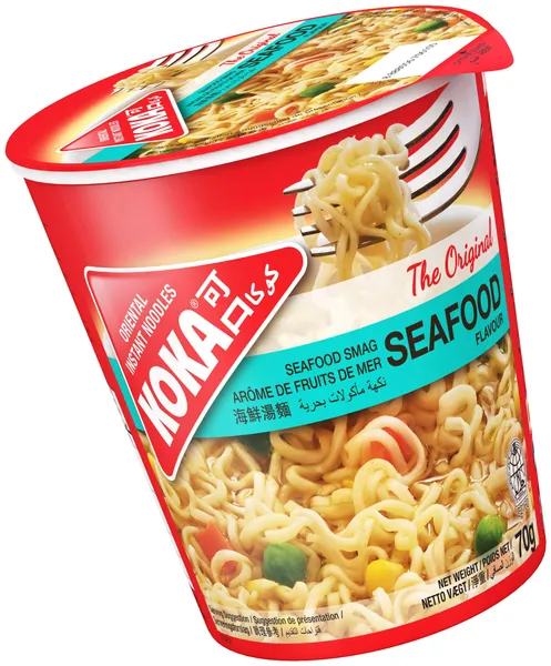 Koka Noodles Original Seafood Flavour Oriental Style Instant Noodles 12 Cups of 70 g