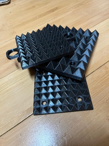 Spiked Pads For Paddles or Kneeling — Sharp Pointed Things