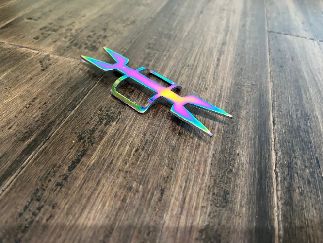 Rainbow BDSM Heretic's Fork — Sharp Pointed Things