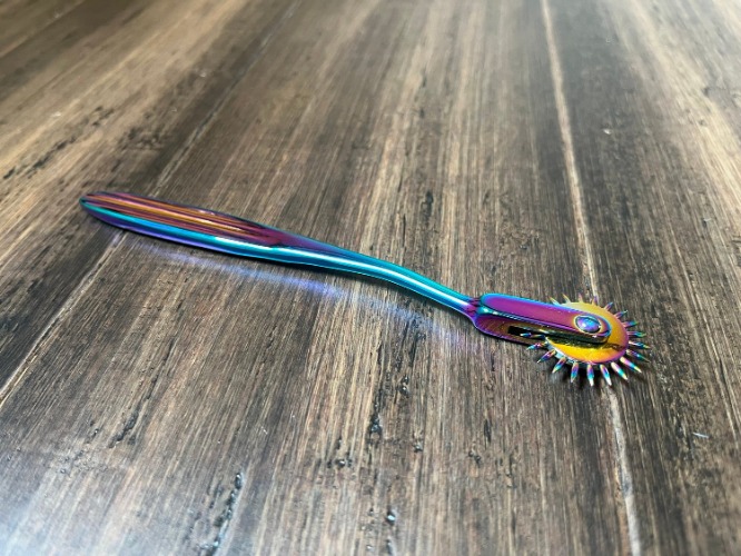 RAINBOW Wartenberg Wheel — Sharp Pointed Things