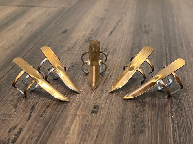 BDSM Primal Scratcher Claws Adjustable Rose Gold Stainless Steel Kink Fetish — Sharp Pointed Things