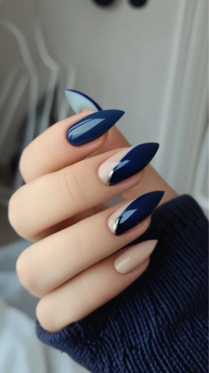Porcelain / Acrylic Nails with Design