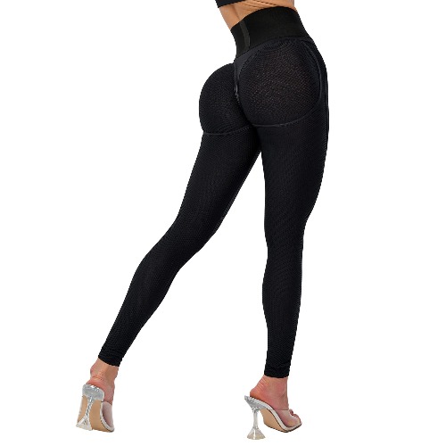 Bona Fide Premium Quality Push Up Leggings for Women with Unique Design and Butt Lifting - High Waisted Tummy Control Legging