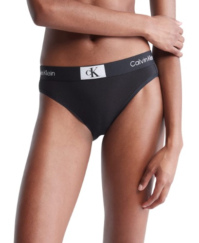 Calvin Klein Women's 1996 Cotton Modern Bikini Panties, Multi-Pack - Medium Black