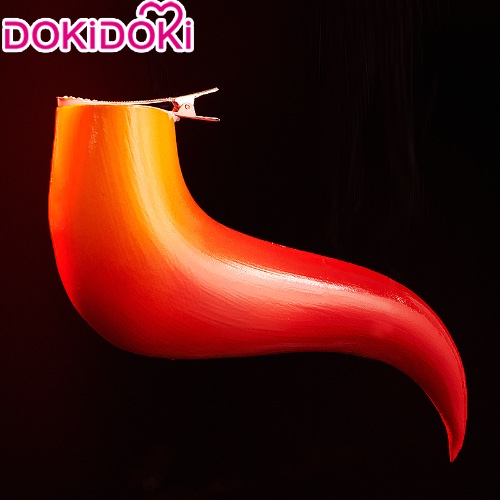 【Ready For Ship】DokiDoki Anime Cosplay Wig Horn Long Curly Gradient | Upgrade Horn（Two Pieces)-Ready For Ship