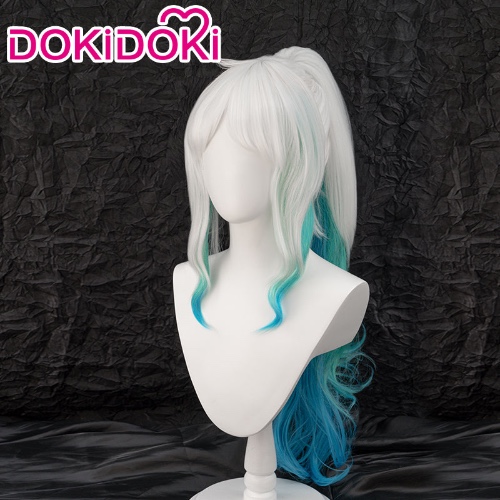 【Ready For Ship】DokiDoki Anime Cosplay Wig Horn Long Curly Gradient | Tie Hair Ver. Wig-Ready For Ship