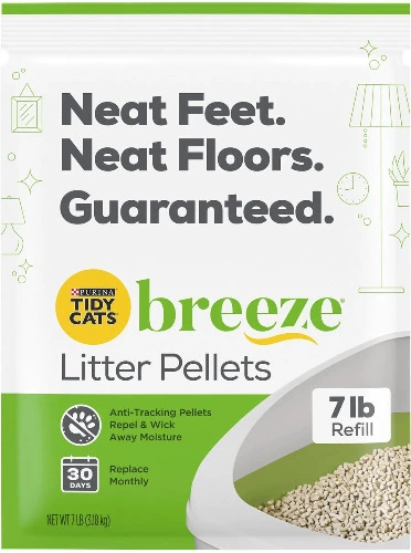Tidy Cats Breeze Cat Litter Pellets 7 lb Refill
