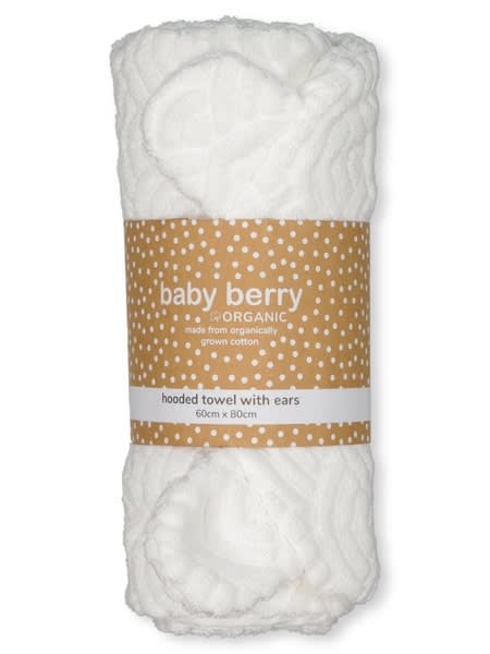 White Bay Textured Hooded Towel | Best&Less™ Online