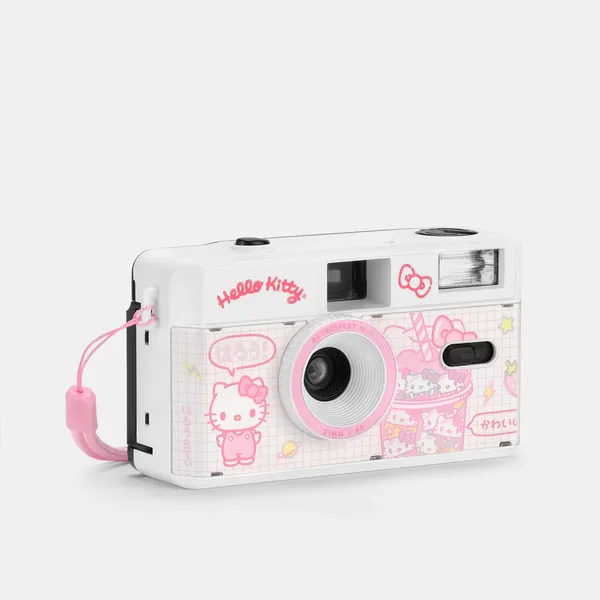 Hello Kitty Strawberry Shake 35mm Camera