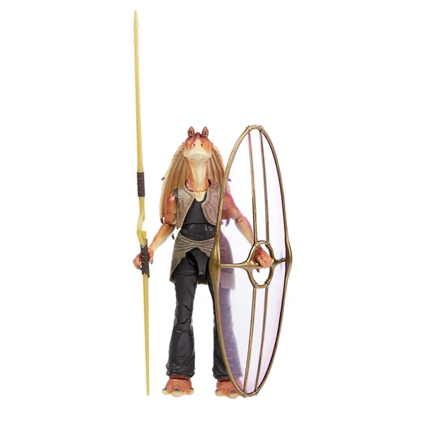 Star Wars The Black Series Jar Jar Binks 6-Inch-Scale The Phantom Menace Collectible Deluxe Action Figure, Kids Ages 4 and Up - 