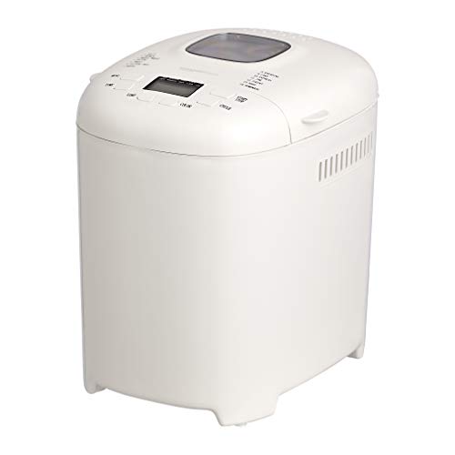 Amazon Basics 2 Pound Non-Stick Bread Making Machine, White - White