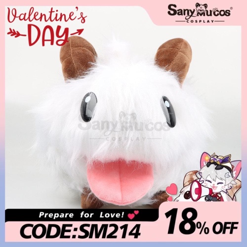 【In Stock】Game League of Legends Cosplay Poro Dolls Cosplay Props