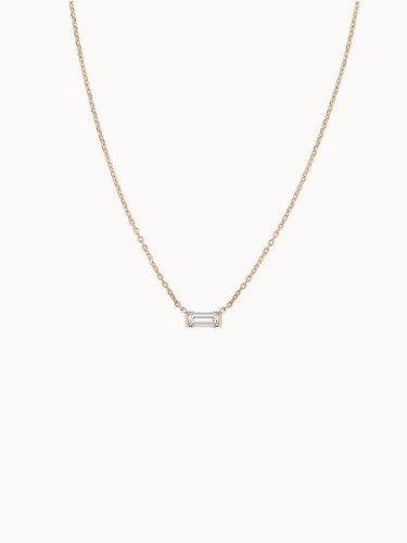 Baguette Diamond Pendant - 0.50ct