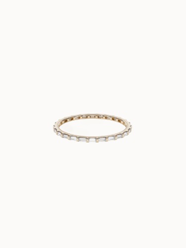 Baguette Diamond Band - N 1/2 (US 7.25)